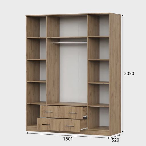 Четырехстворчатый шкаф «ШК-1»